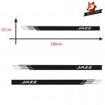 Car Vinyl Decal Side Skirt Stripes Stickers Graphics Sport Styling Auto Sport Styling Vinyl Car Sticker for Honda Jazz
